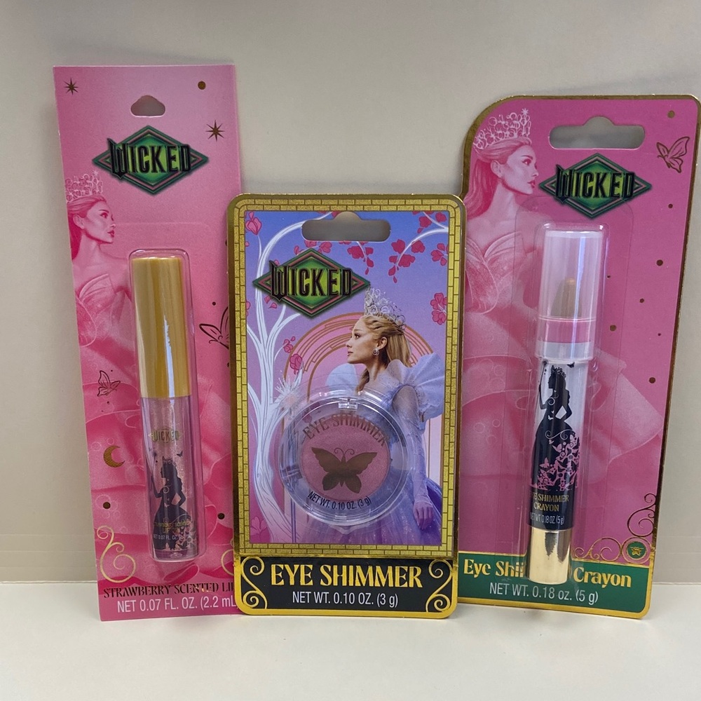 Wicked Makeup - 2 Eye Shimmer & 1 Lip oil